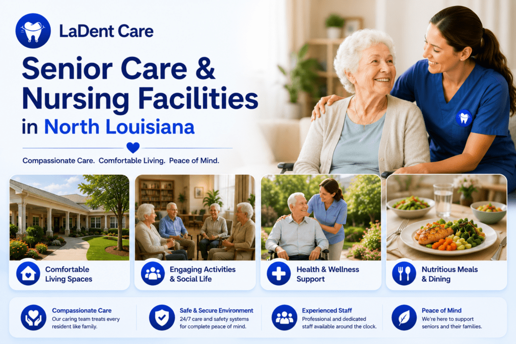 Senior Care & Nursing Facilities in North Louisiana | LaDent Care